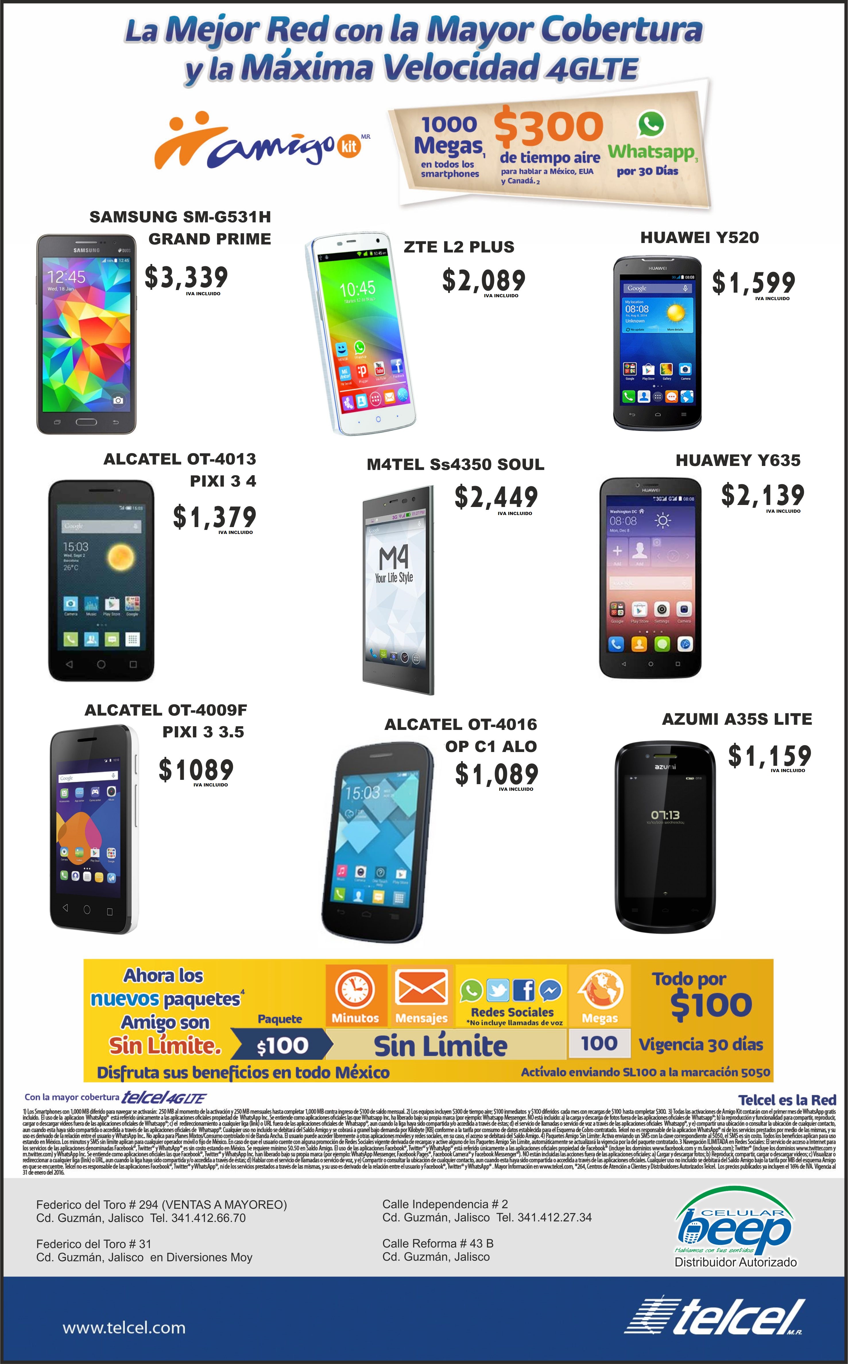 Promociones de Celulares